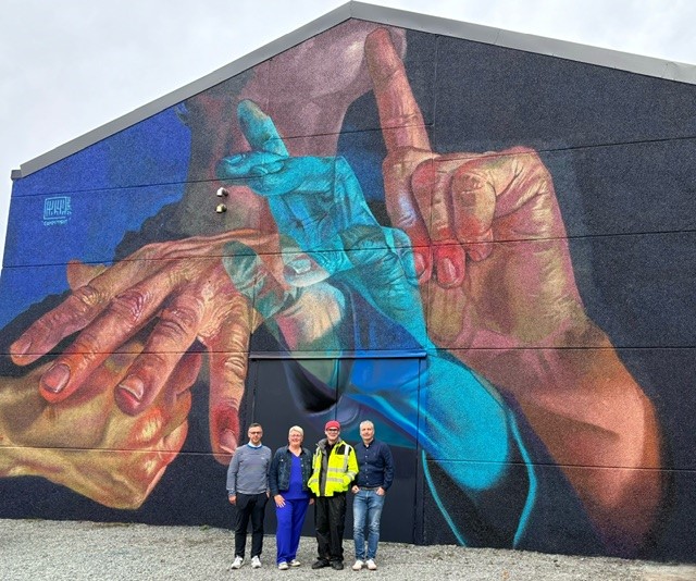 commitment muur Griffoenen Steenhuize volleybal